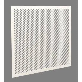 Perforated Plastic Panel for Ceiling T-Grid, PK2 J864286