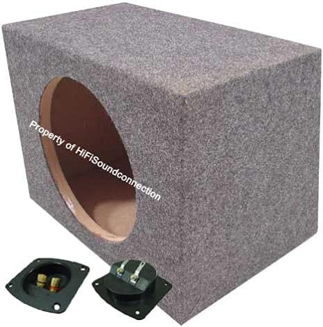 Single 15 Sealed Subwoofer Box Enclosure 3/4 MDF Wood P49439
