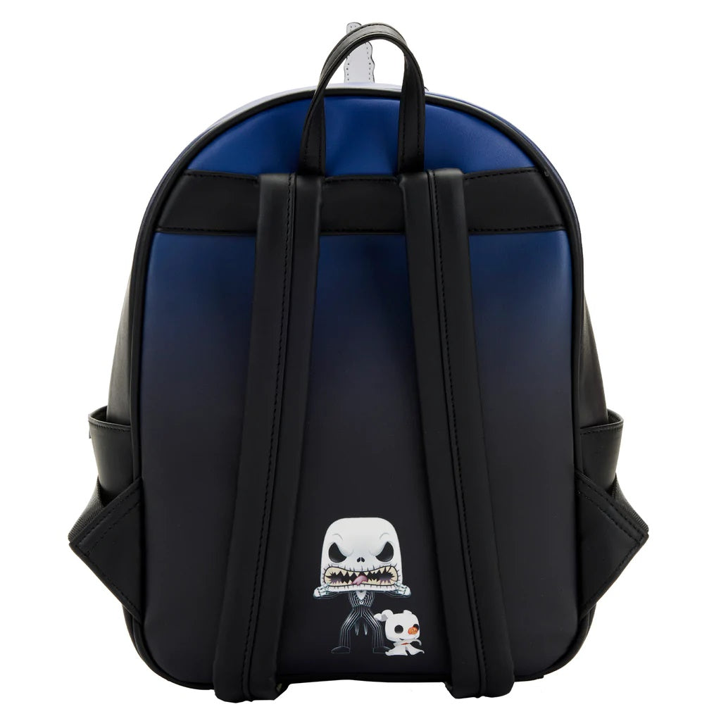 NBC Jack Skellington House Mini Backpack Navy Y826