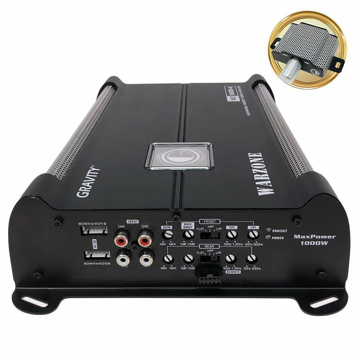 1000W 4 Channels Car Audio Amplifier W7003