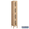 12-in Wide Four Tier Vented Metal Locker T74192
