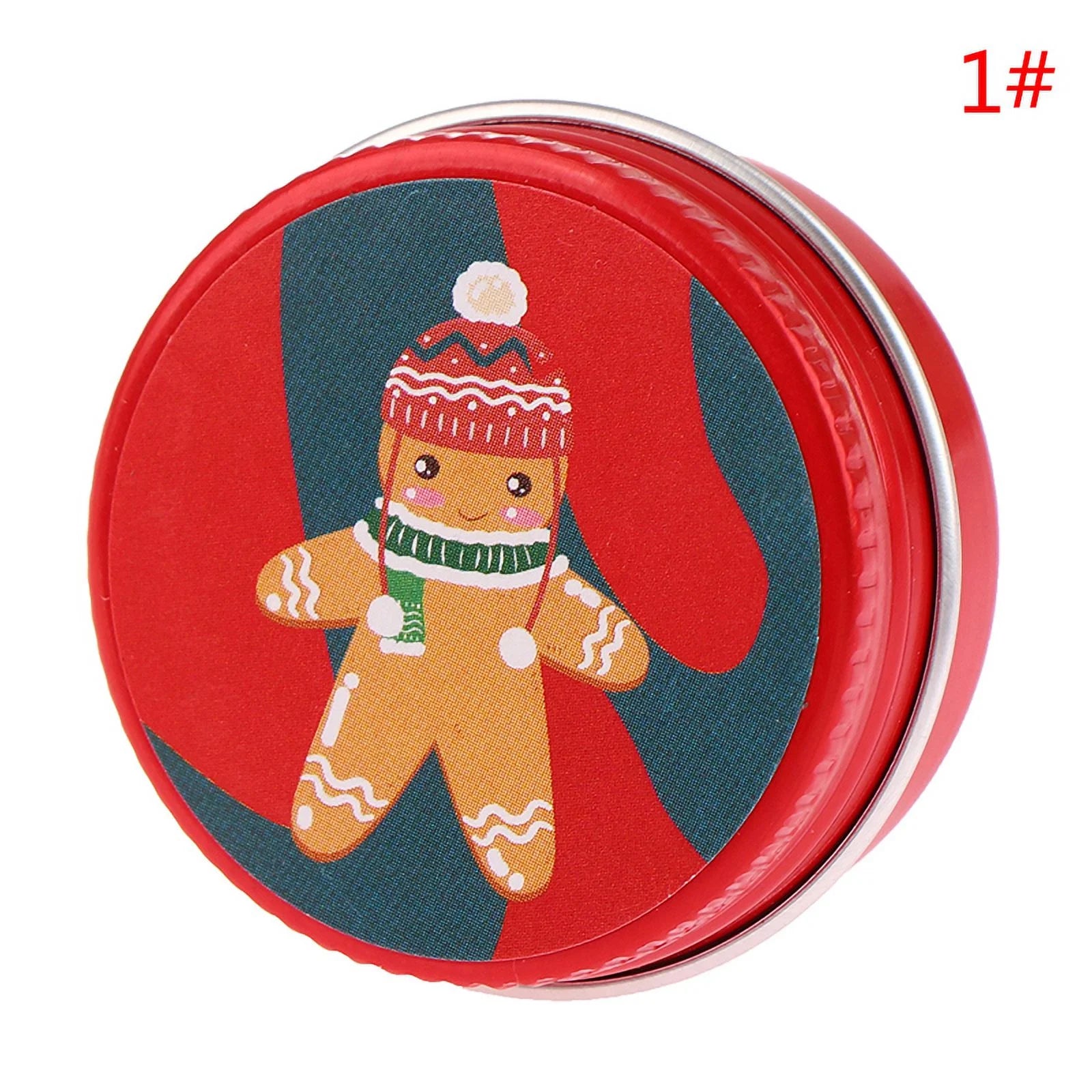 1:12 Dollhouse Mini Christmas Cookies Candy Gift Box Tin Box E9041