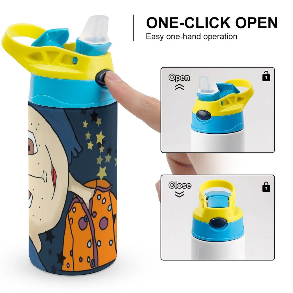 Insulated Stainless Steel Water Bottle With Straw Z765