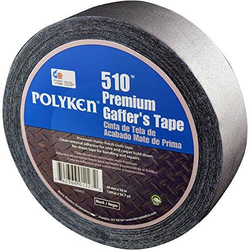 Royal Blue Gaffers Tape, 48mm x 50m x 11.5 Mil, Pack of 6 Rolls F6982