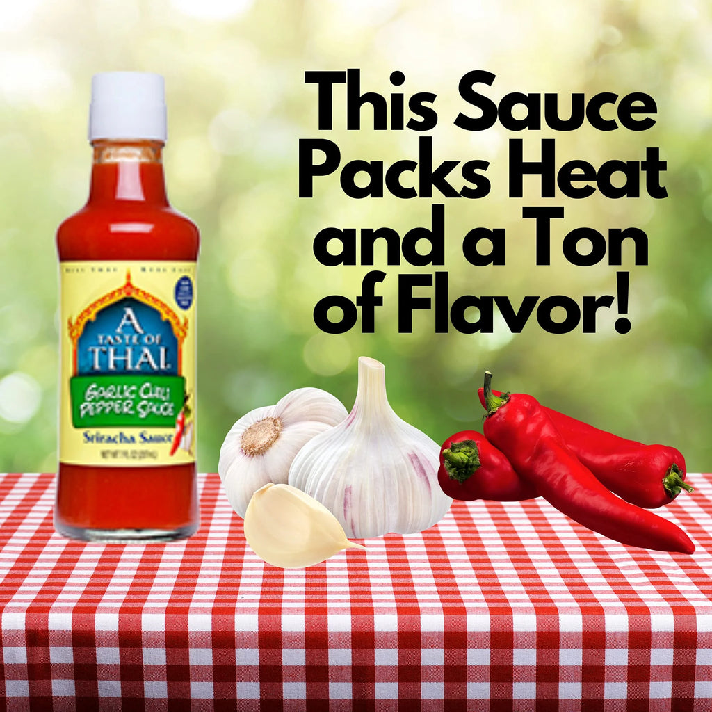 Garlic Chili Pepper Sauce, Pack of 2, 7 Fl Oz Bottles P8825