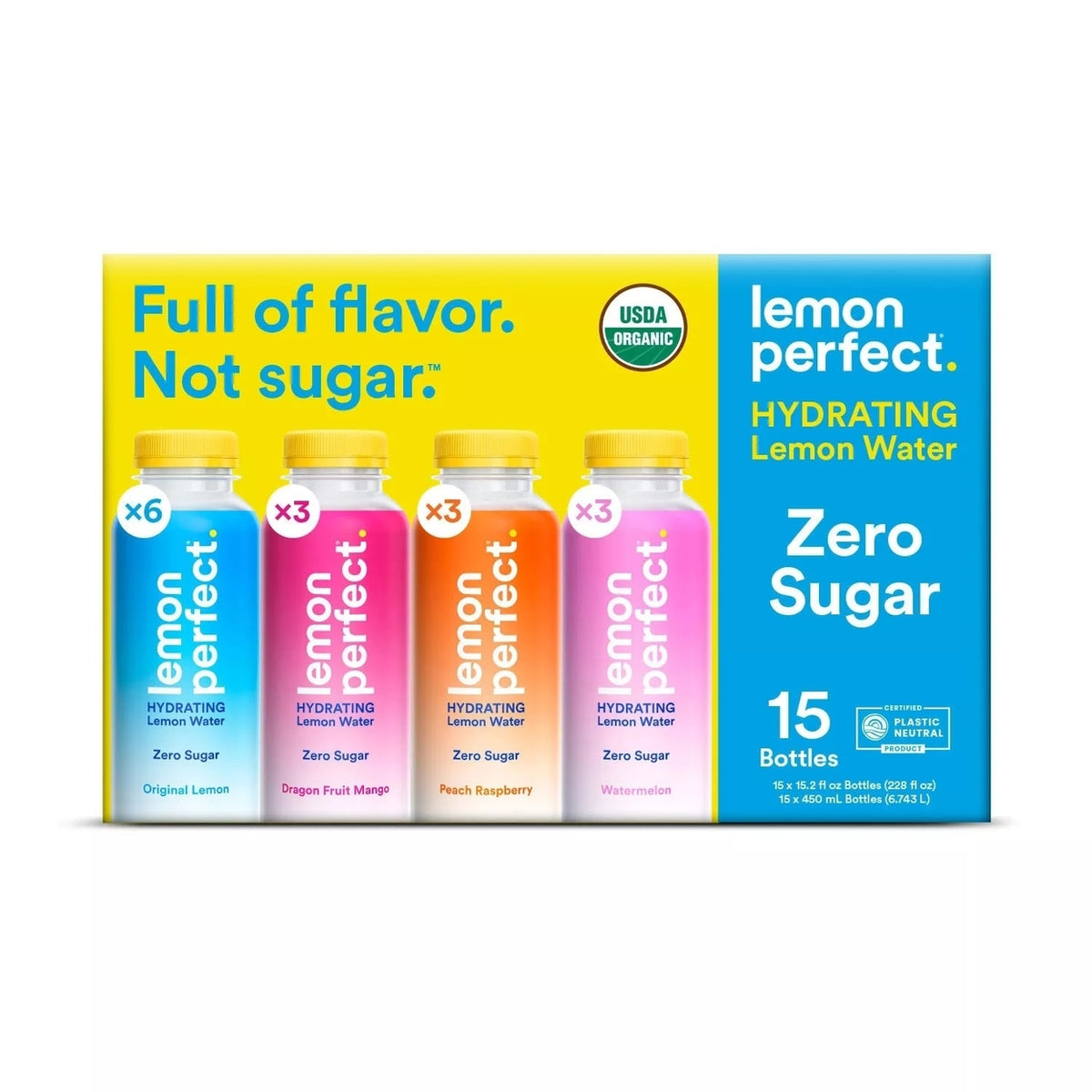 15.2 Fluid Ounce Flavored Water Variety Pack (Pack of 15) K46448