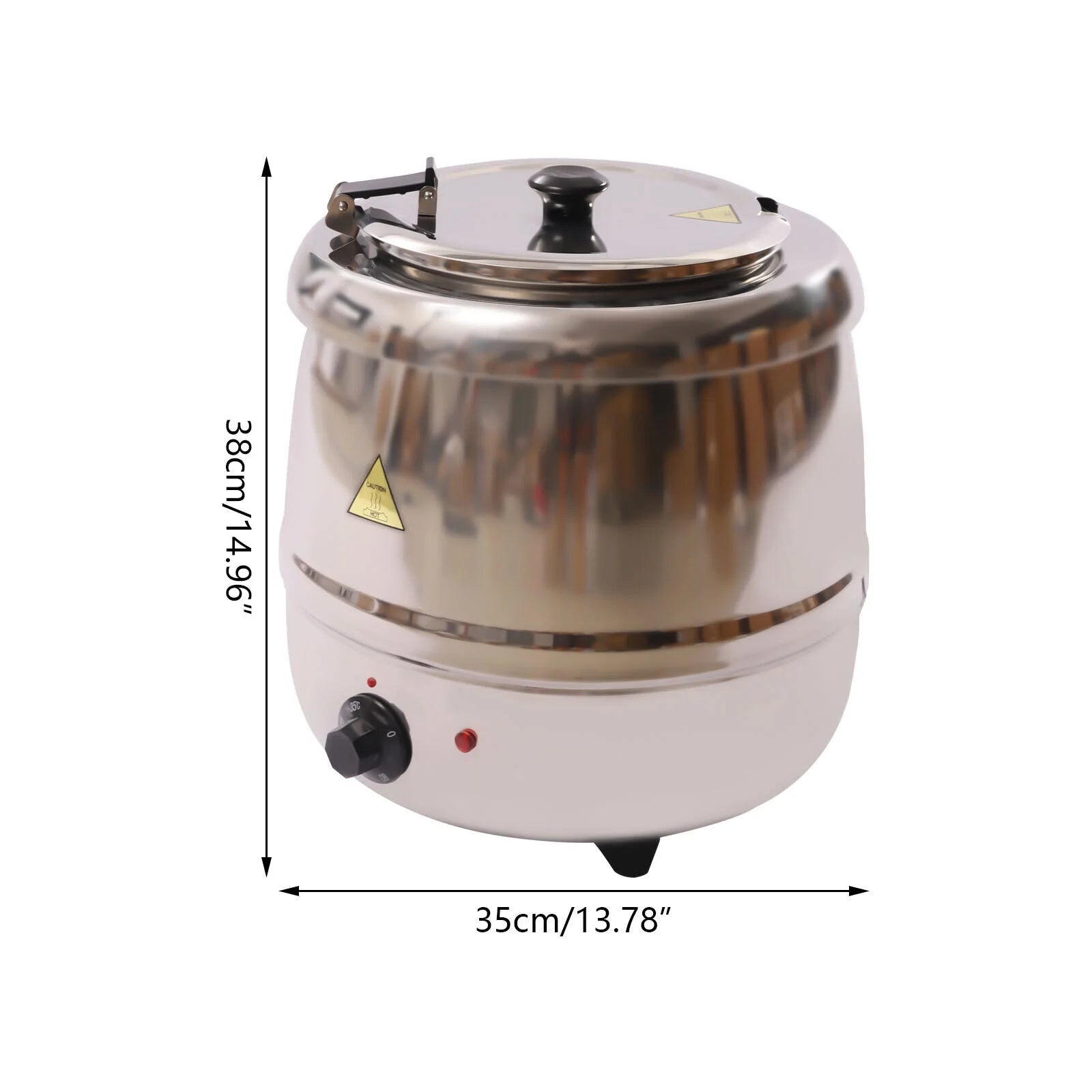 Commercial 10L Electric Soup Kettle Warmer E1972