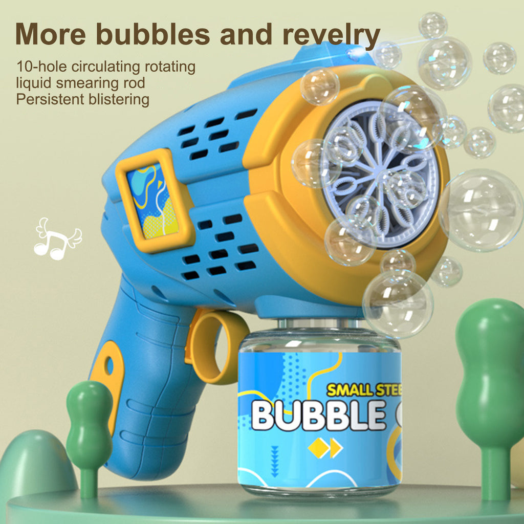 Electric Bubble Machine Soap Bubble Toys for Children J695