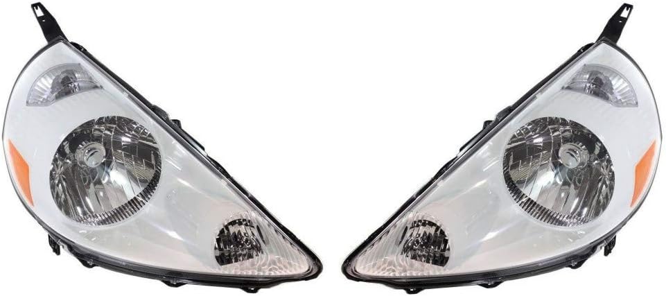 2007 Honda Fit Headlight Assembly Passenger Side H2868