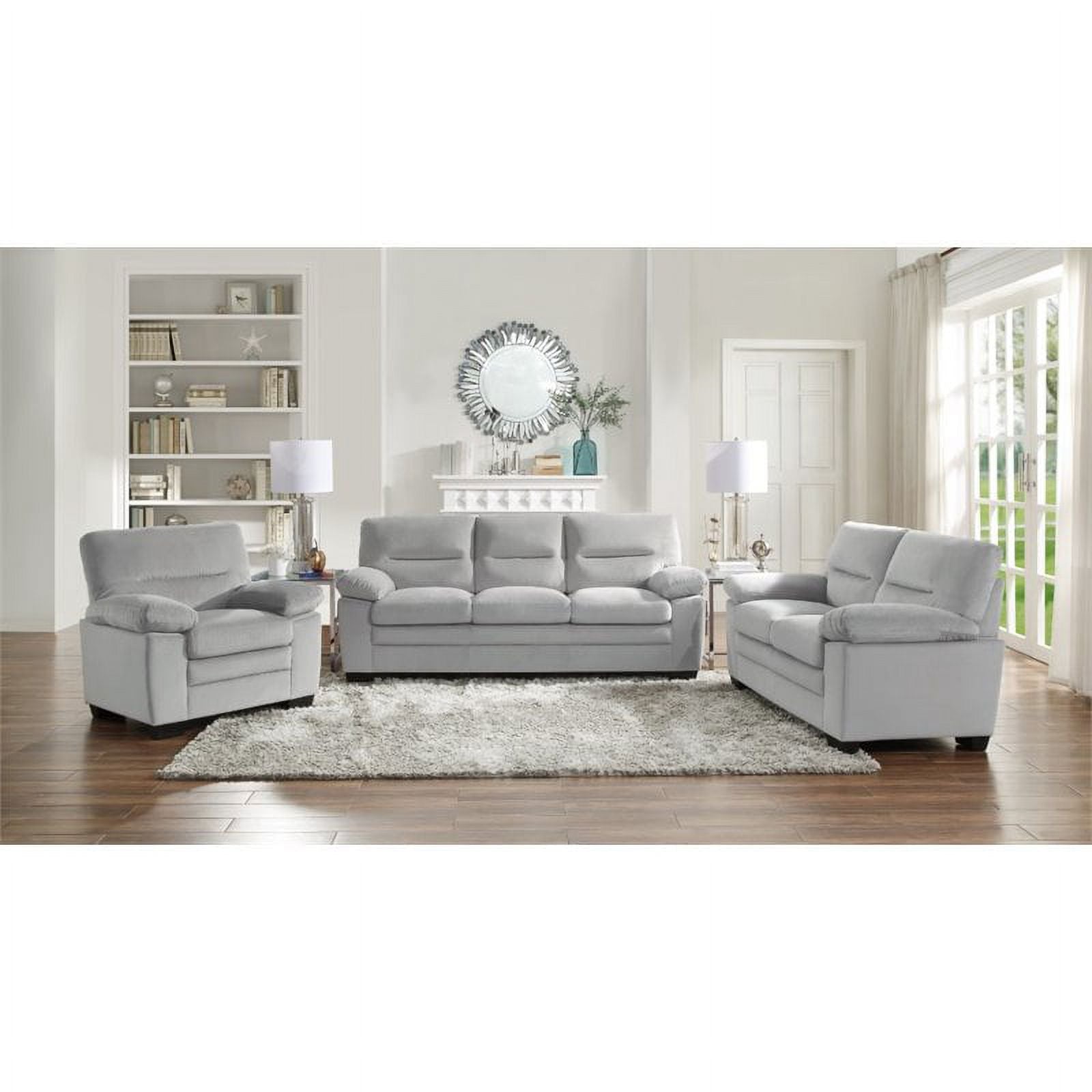 Textured Sofa in Gray K285