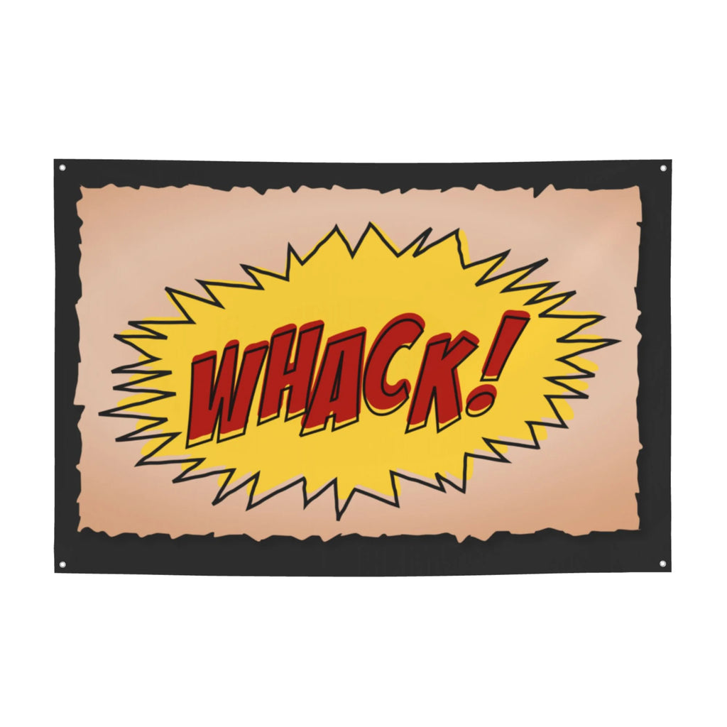 Comics Poster Hanging Banners Backdrop Festive Party Decor, 47 x 71 Inches O713023
