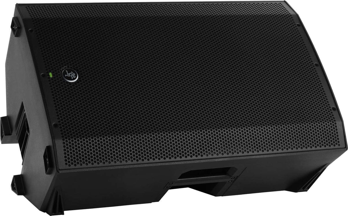 1300W 15 Powered Loudspeaker (Pair) with Steel Speaker Stand and XLR-XLR Cable, Black D78473