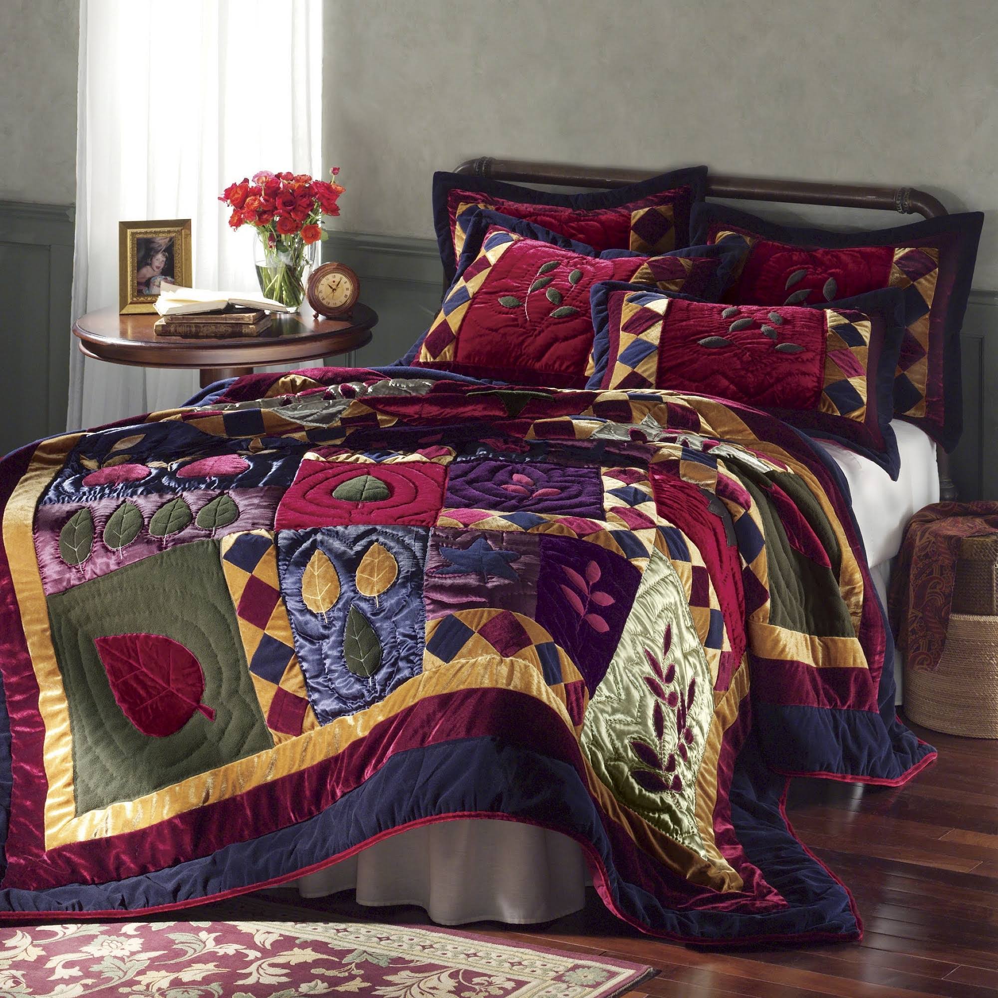 Blue King Polyester Quilt N559838