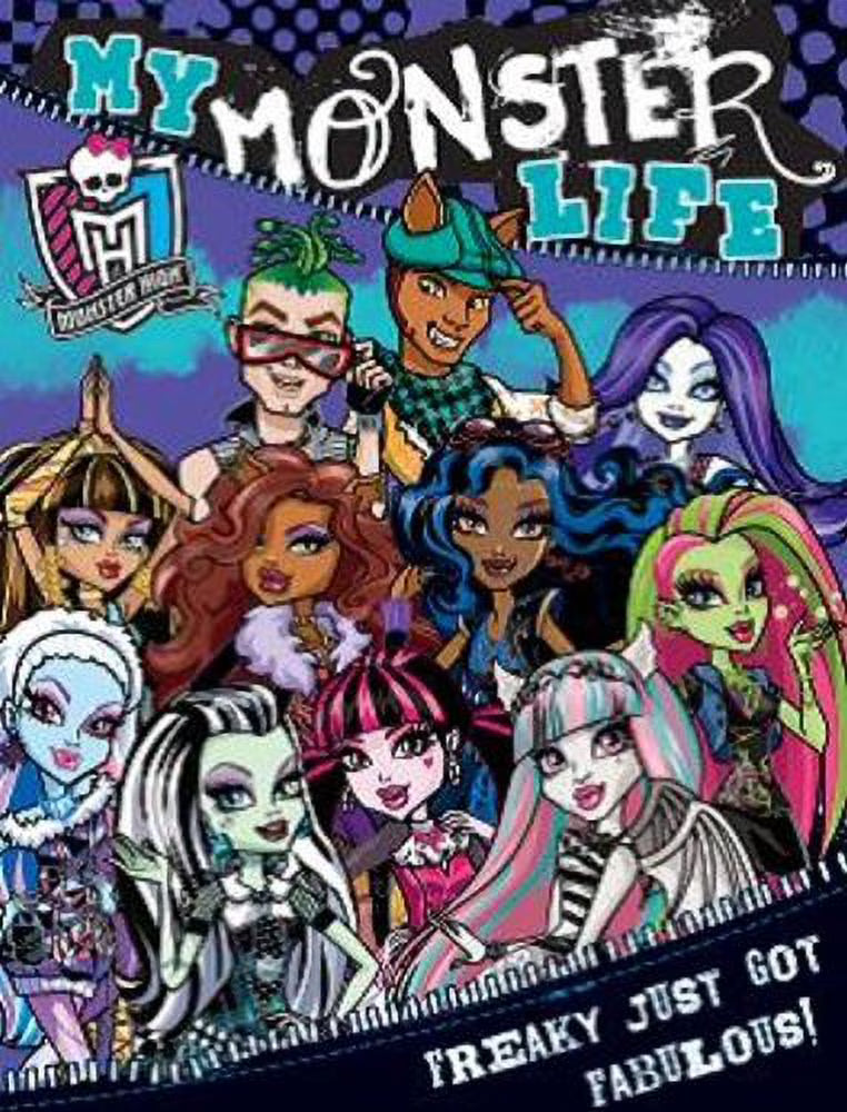 Monster High My Monster Life Hardcover E1446