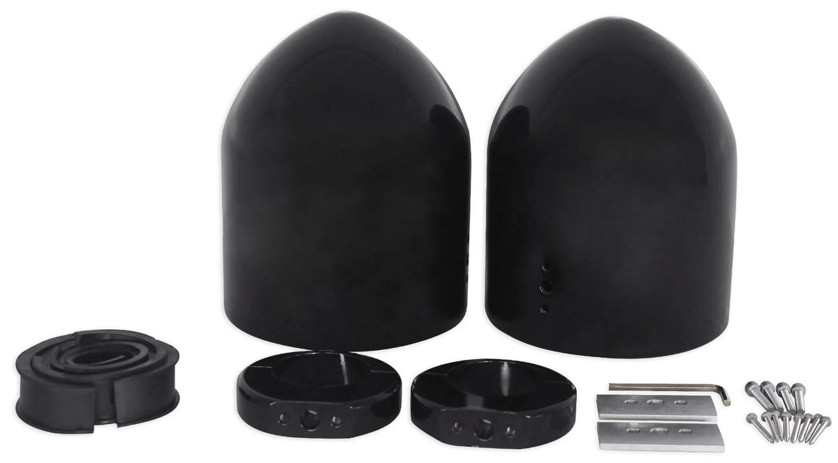 6.5" 150 Watt Black Marine Boat Wakeboard Tower Speakers W2196
