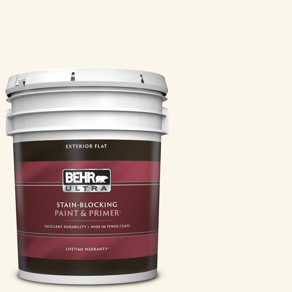 5 gal. Flat Exterior Paint u0026 Primer M927298