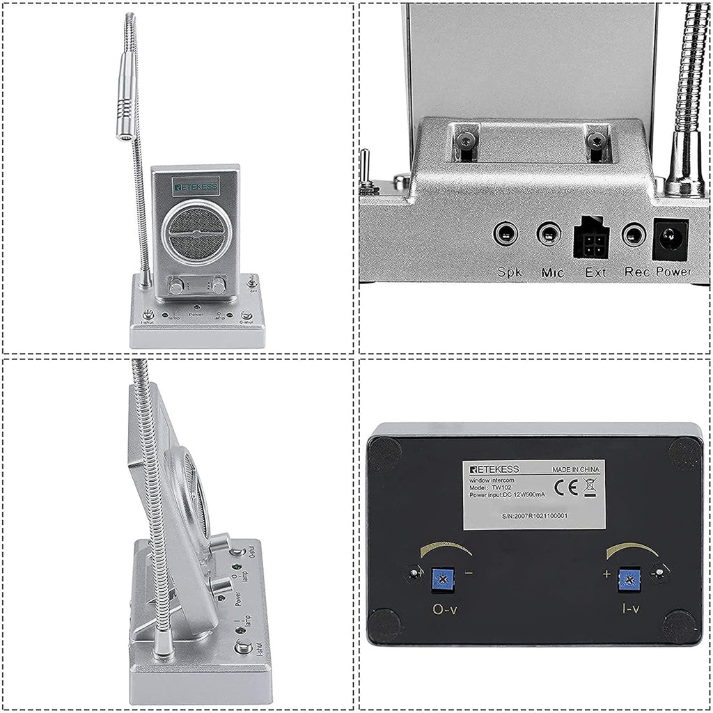 Window Intercom with Outer Speaker, Pack of 2 H854018