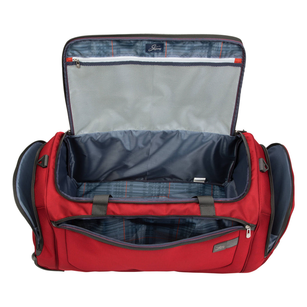Medium Rolling Duffel True Red V57885