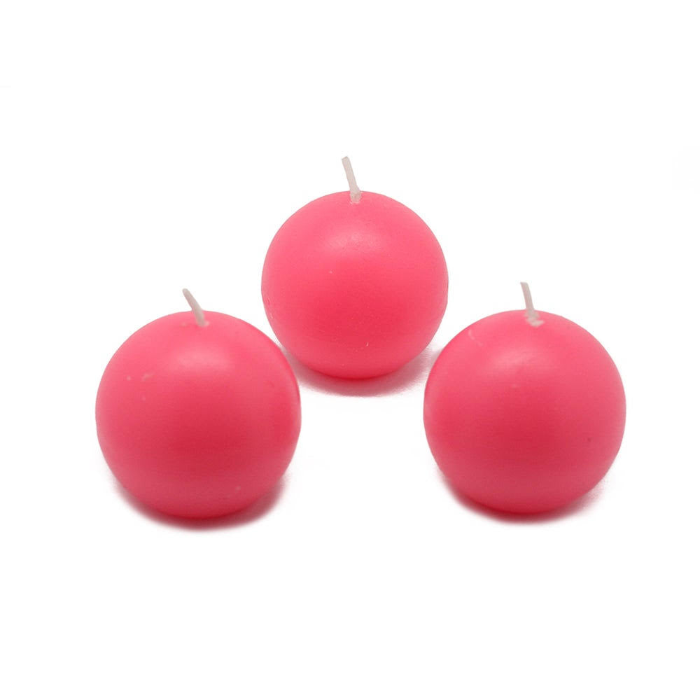 96 Pcs Sage Green Ball Candles L135