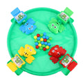 Educational Frogs Swallowing Beads Board Game Toy D17580