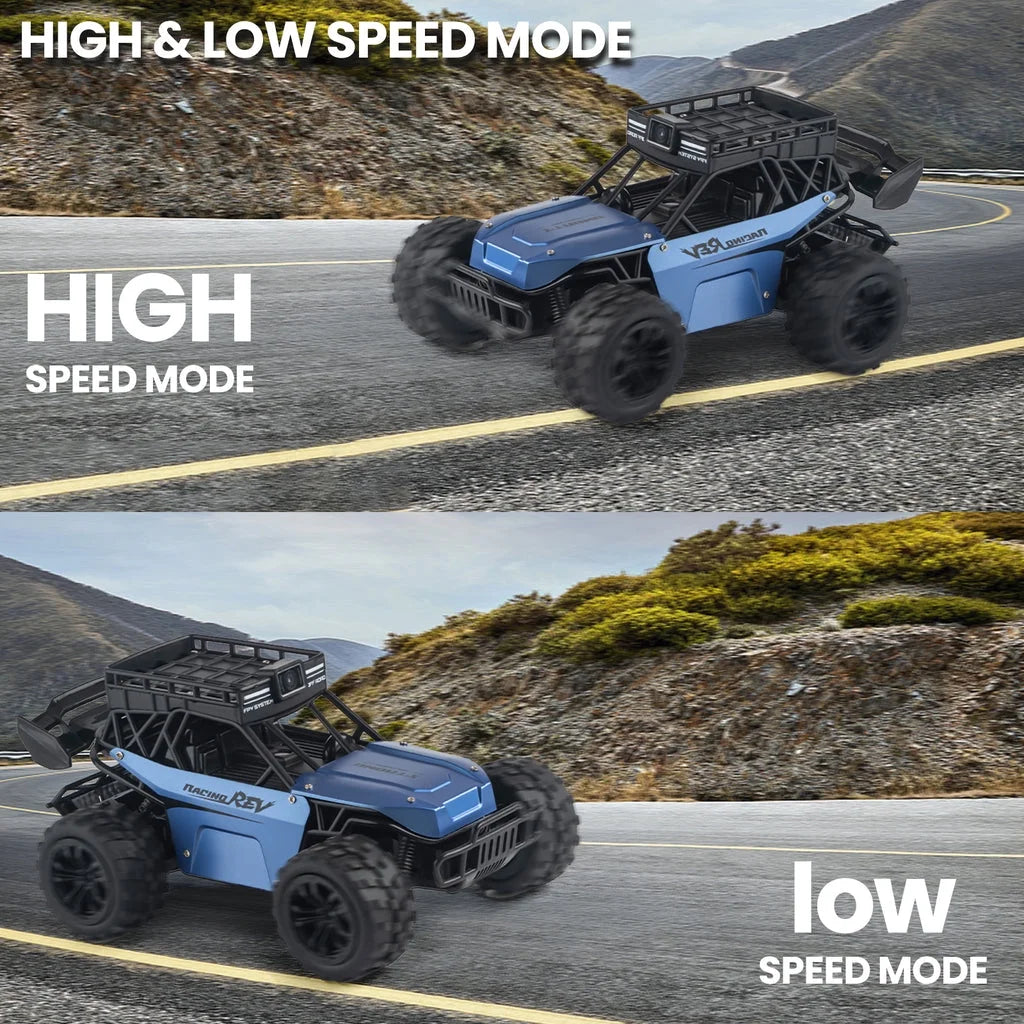 Blue 1:16 Scale RC Monster Truck with 5G HD 1080P FPV Camera S52837