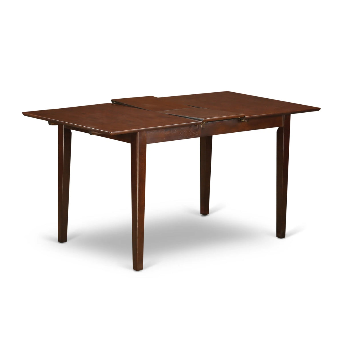 3-piece Wood Dining Set in Mahogany Brown Beige F151
