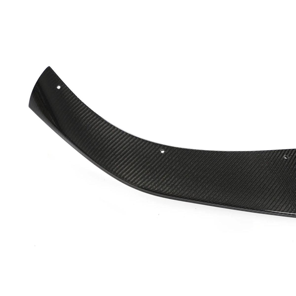 Gloss Black Front Bumper Lip for Tesla Model S Sedan O2126