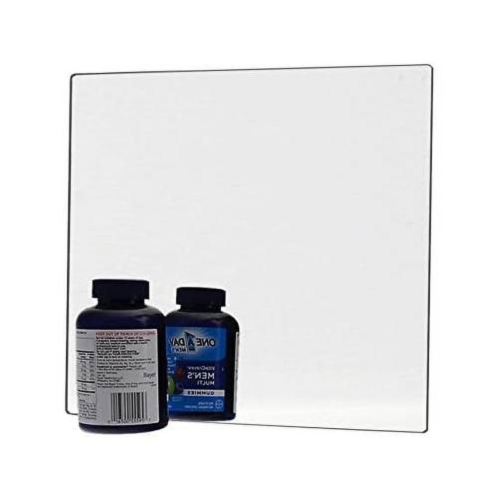 Plastic Mirrors With Rounded Corners 12" X 12" Pkg Of 10 F378035