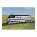 O Scale Model Train Set With Engine And Three 60ft Coaches R9301