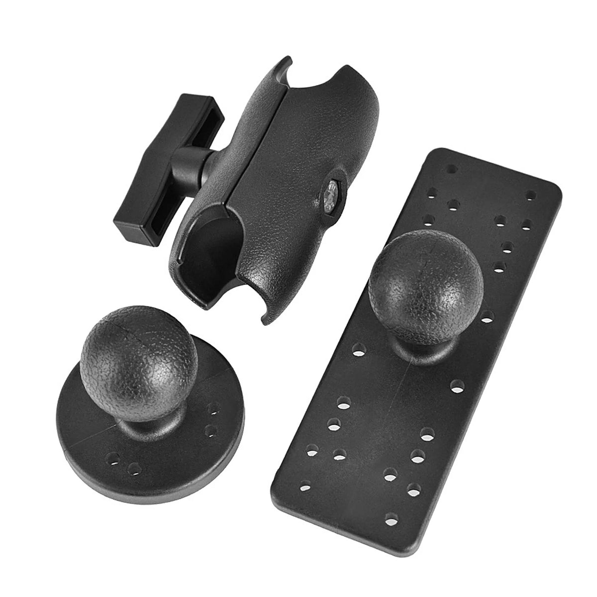 Portable Kayak Fish Finder Mount with 360° Swivel Ball Mount Base Y89563