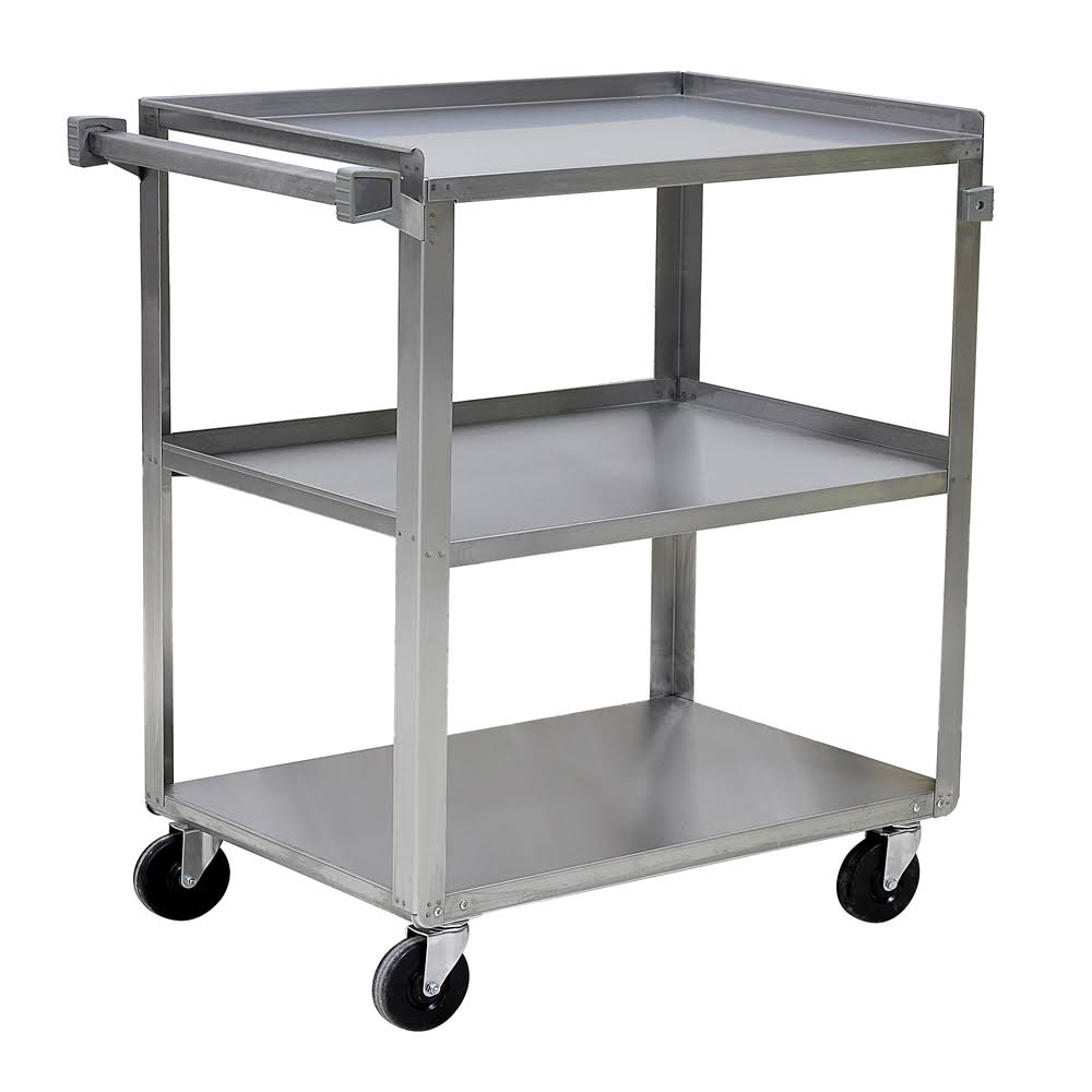 Stainless Steel Utility Cart 300 lbs Capacity N8996