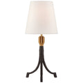 Aged Iron and Brass Accent Lamp E73375
