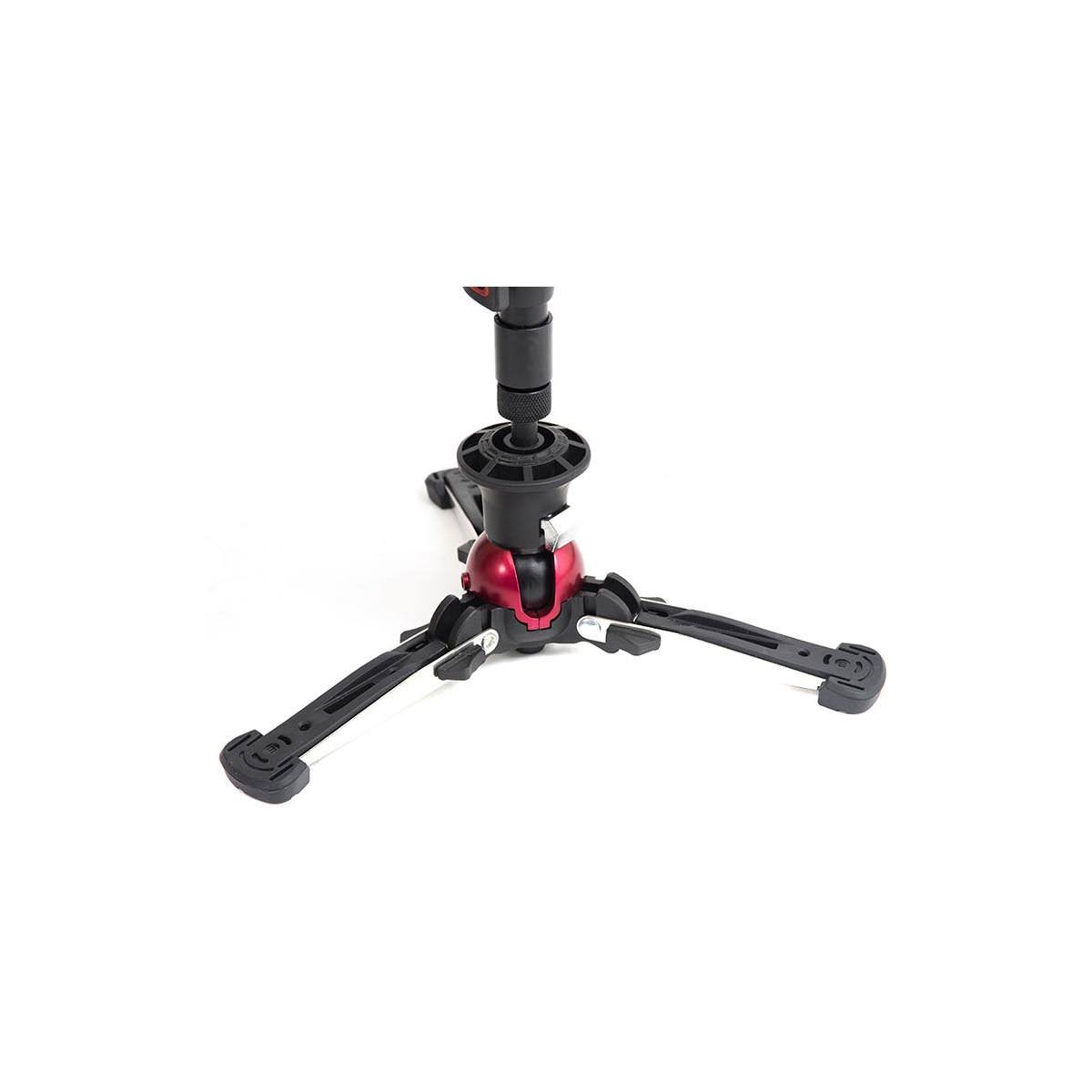 Aluminum Monopod with Pivoting and Lockable Foot Stand Y7143