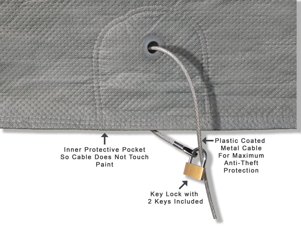 Weatherproof SUV Car Cover with Fleece Lining J361069