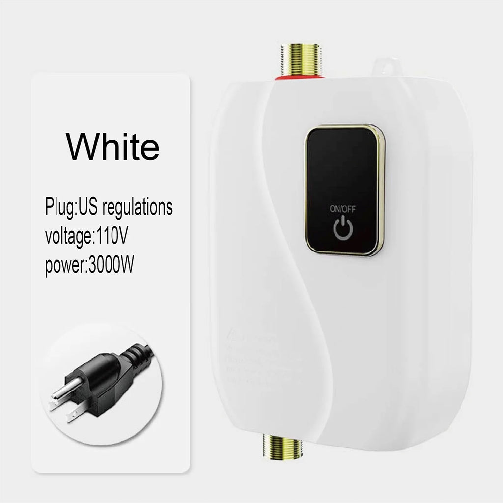 Instant Water Heater 3000W Electric Tankless with LCD Display B778