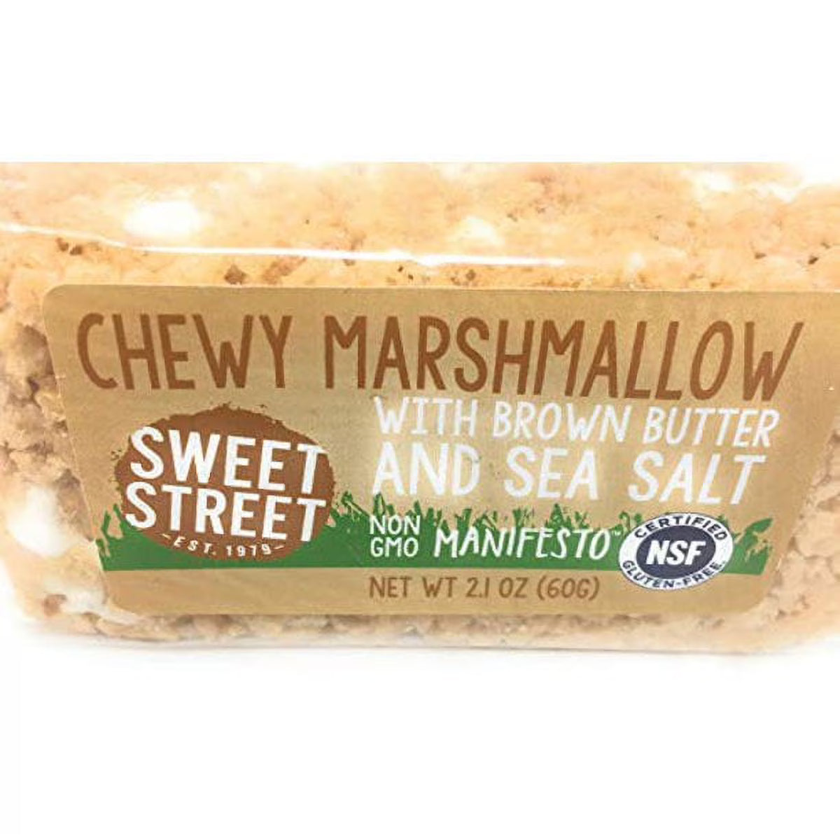 Chewy Marshmallow Bars with Brown Butter & Sea Salt (8 Count) T442