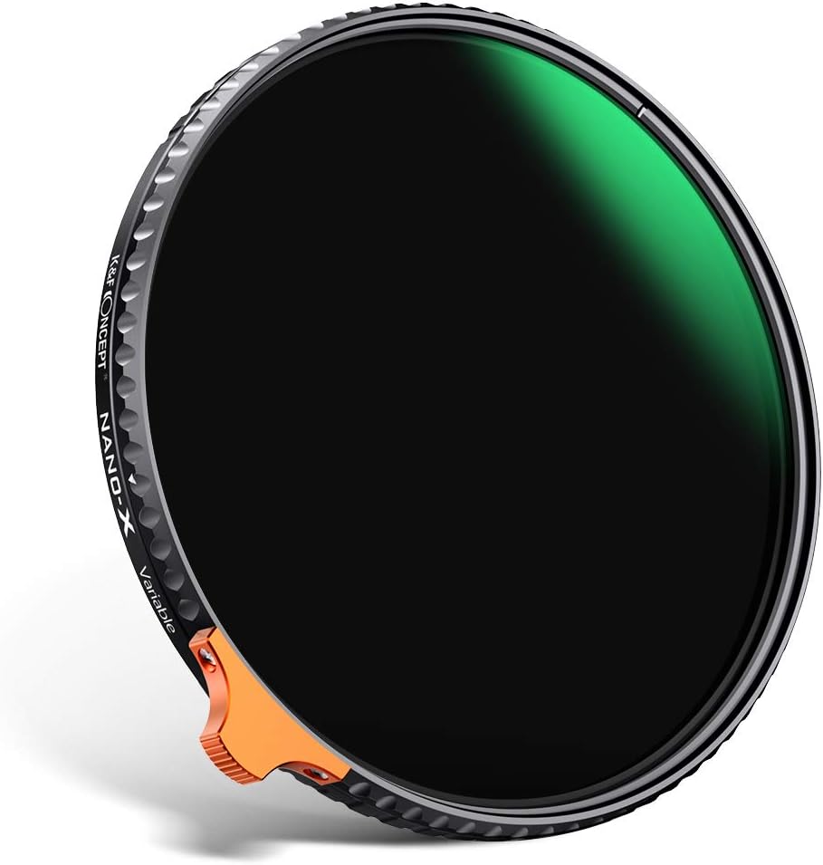 67mm Variable ND Filter ND2-ND400 with Multi-Layer Coated Optical Glass, Pack of 2 E9433