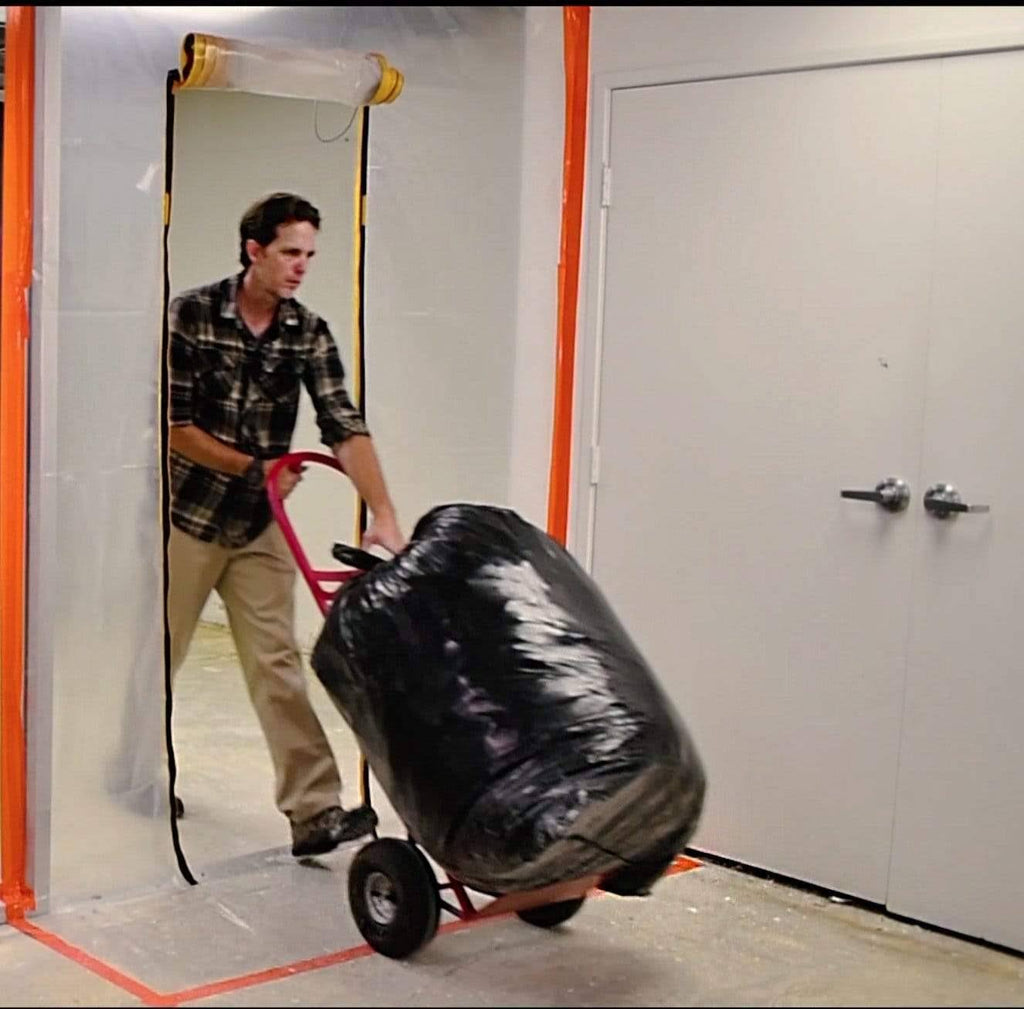 6 Pack Reusable Dust Barrier Zippers (Blue) C963