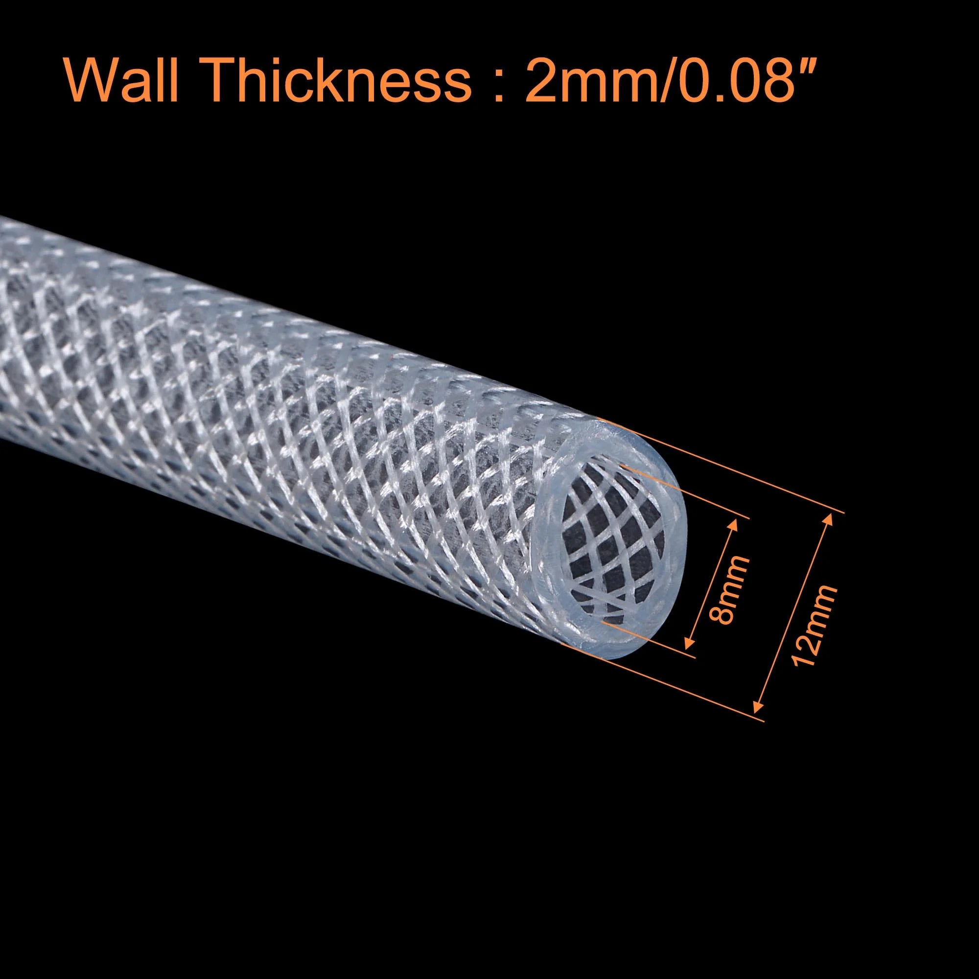 Clear PVC Water Hose 26ft B44496