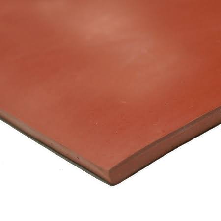 Red SBR Sheet 1/16x22 x 3 ft W x 22 ft L Z1868