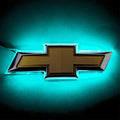 Aqua Illuminated Bowtie for Chevrolet Camaro W9941