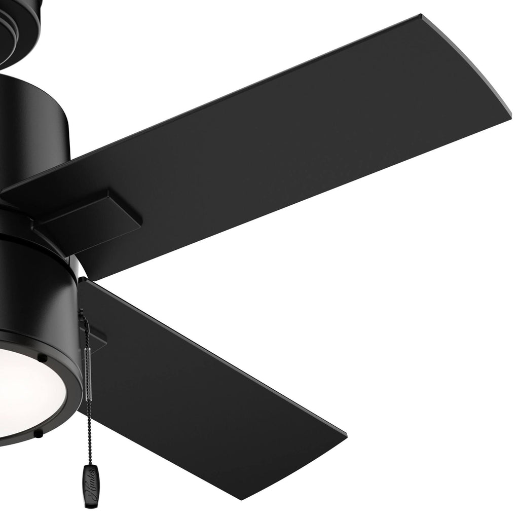 42x22 Indoor LED Ceiling Fan Matte Black P761674