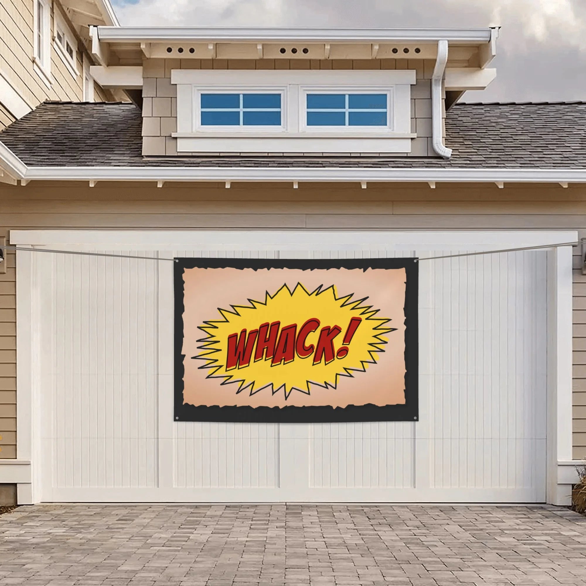 Comics Poster Hanging Banners Backdrop Festive Party Decor, 47 x 71 Inches O713023