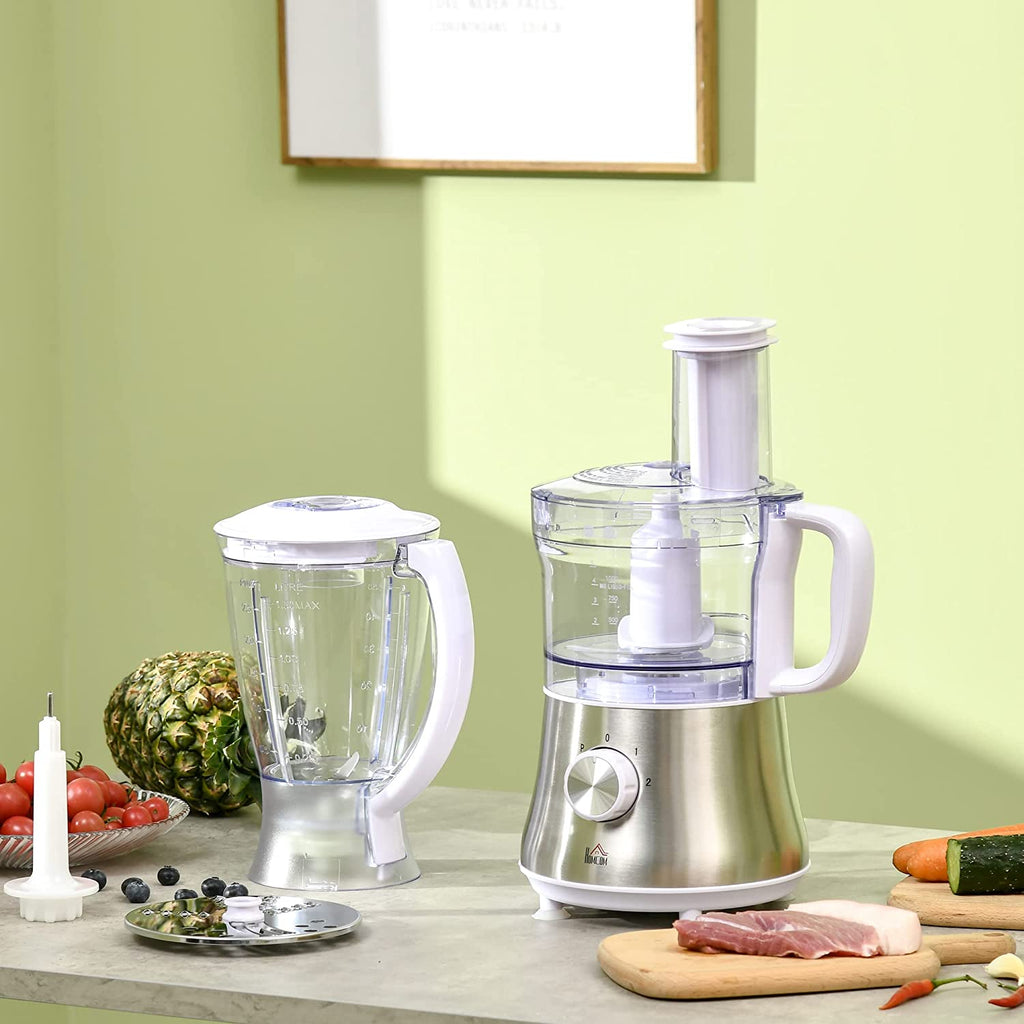 2 in 1 Blender and Food Processor, 500W 5-Cup Bowl, 1.5L Blender Jug R247024
