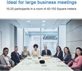 Video Conferencing System with 10x Optical Zoom Conference Camera, Bluetooth Microphone, 1080P Full HD Webcam X194487