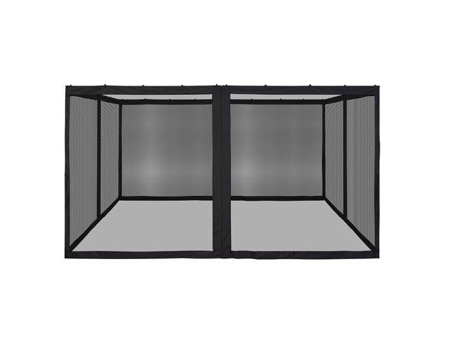 22x7ft Universal Replacement Mosquito Mesh Netting Zip Walls B7160