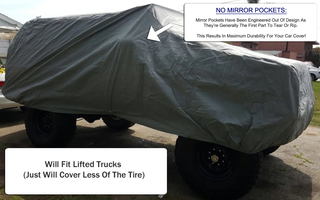 Weatherproof SUV Car Cover with Fleece Lining J361069