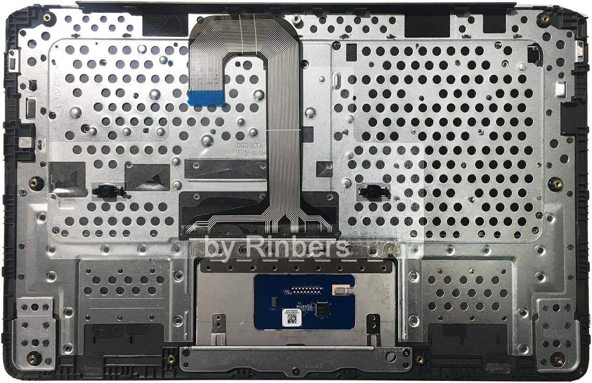 Black Palmrest Upper Case with Keyboard and Touchpad Assembly Replacement Part for HP Chromebook 14 14A G5 I5087