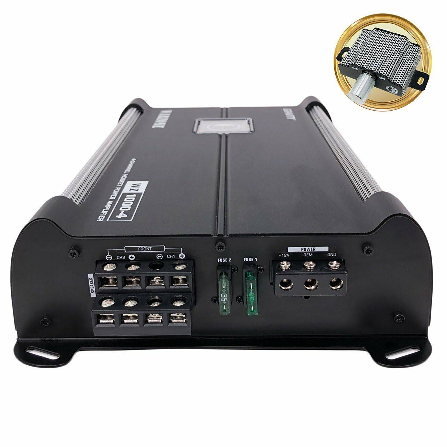 1000W 4 Channels Car Audio Amplifier W7003