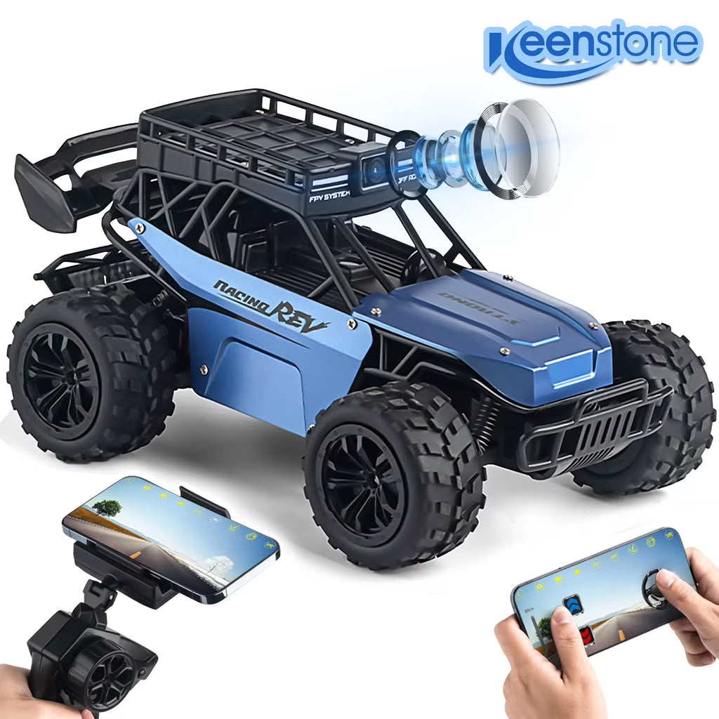 Blue 1:16 Scale RC Monster Truck with 5G HD 1080P FPV Camera S52837